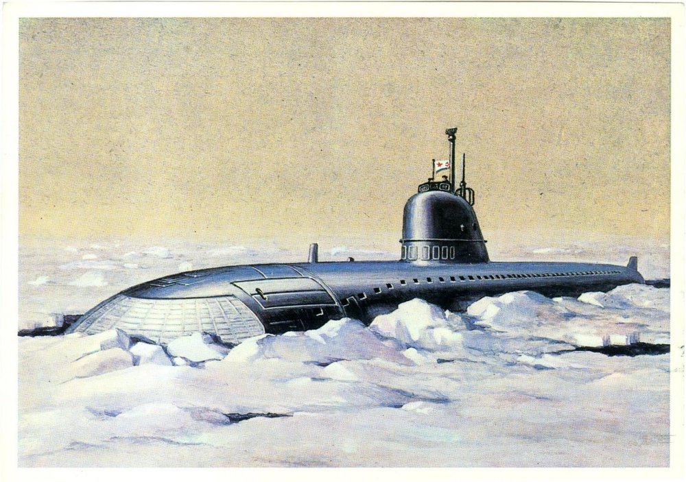 Подводная лодка 627 проекта Ленинский комсомол