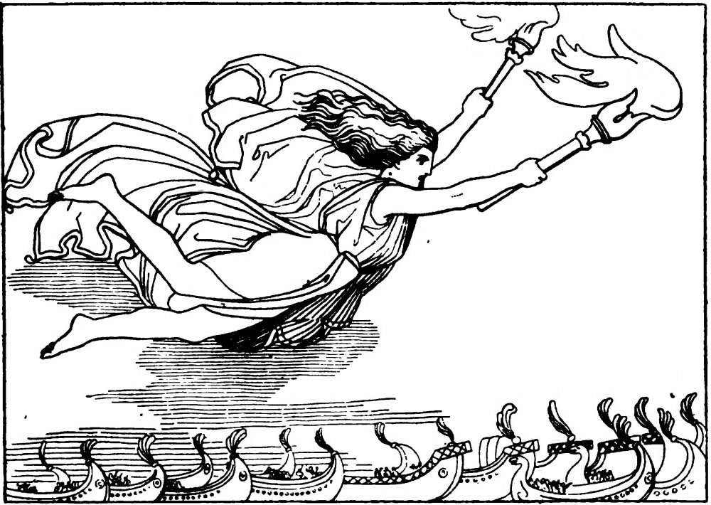 Иллюстрации к поэме Илиада и Одиссея