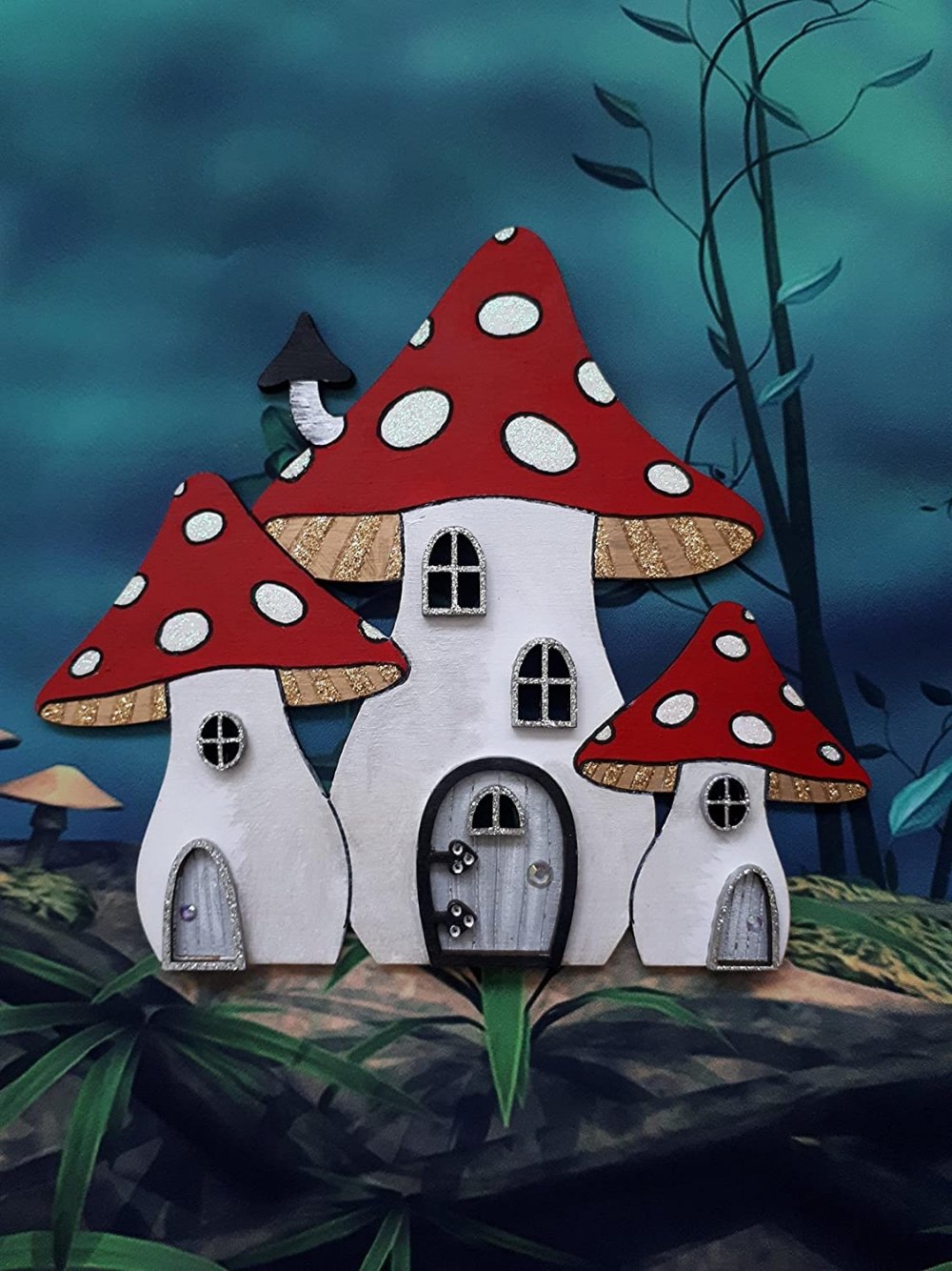 Сказочные грибные домики