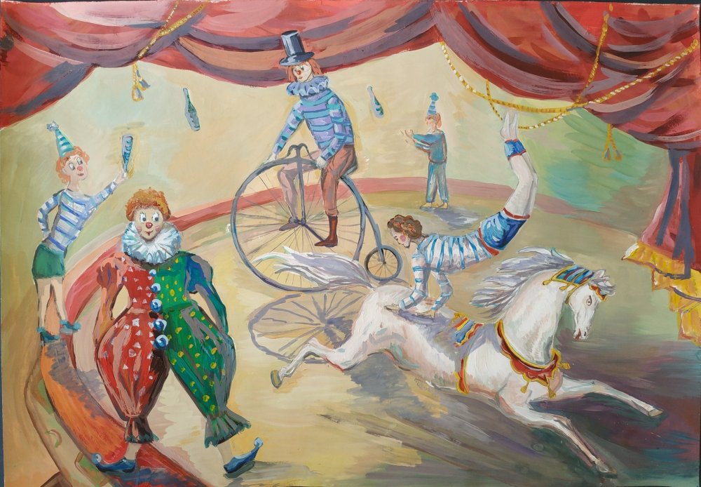 Цирк в изобразительном искусстве