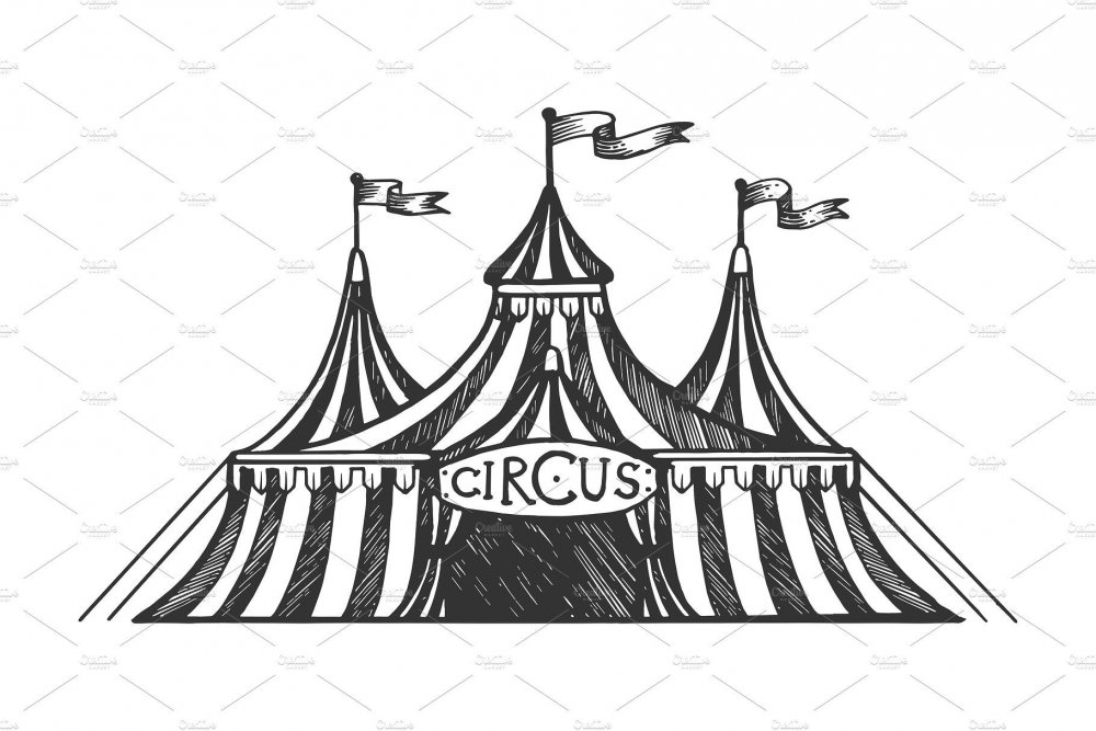 Цирк эскизы