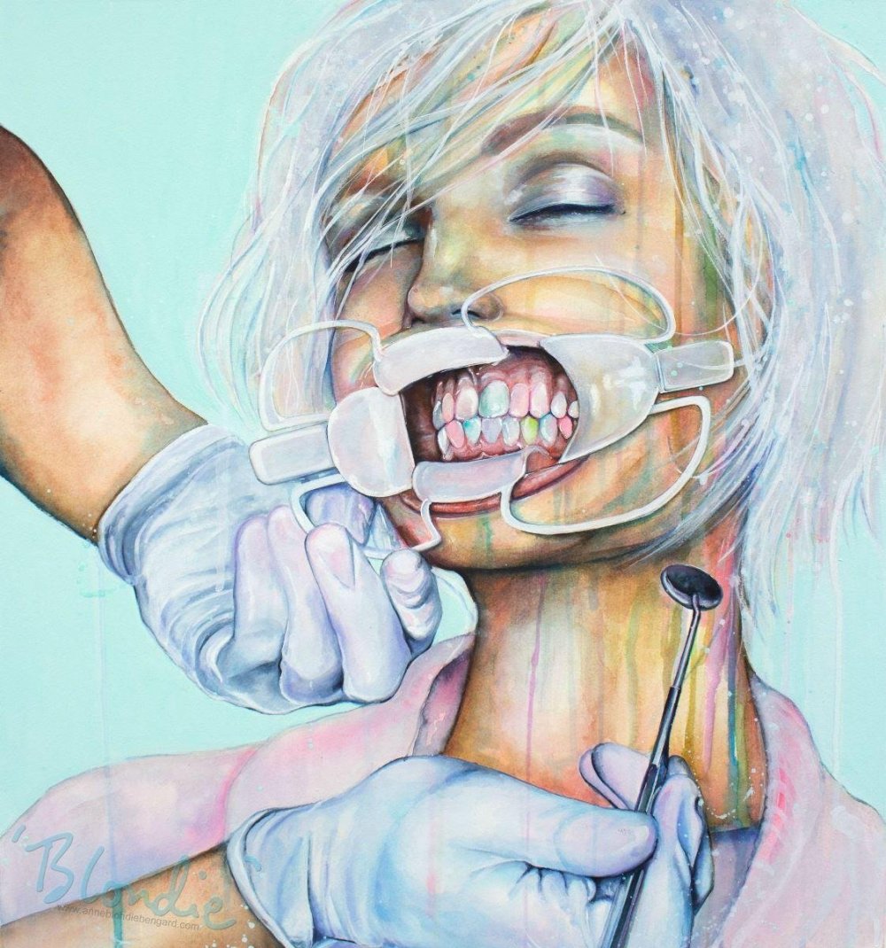 Арт на тему зубы стоматология