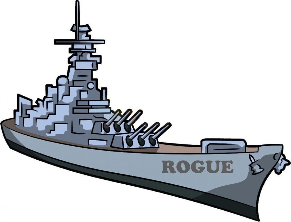 Военный корабль для детей