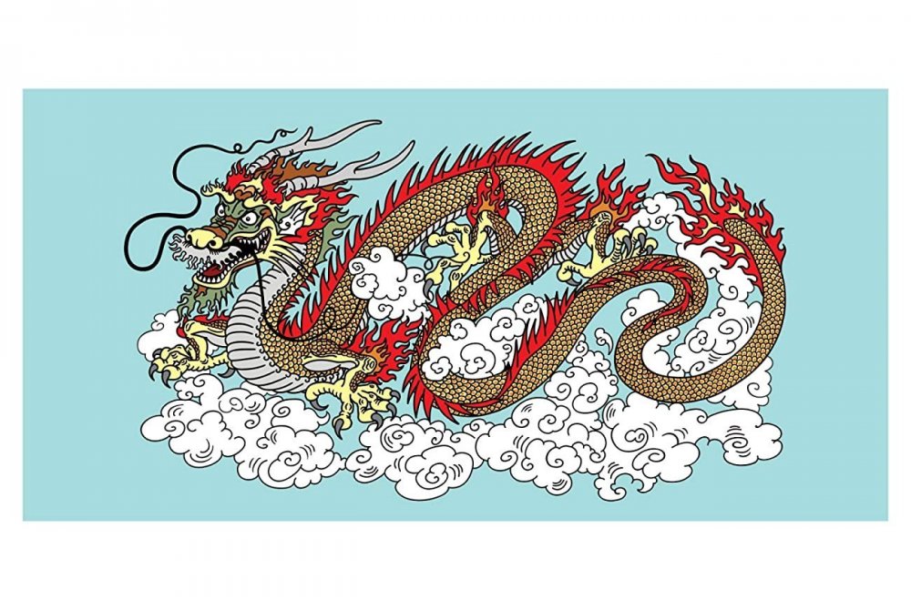 Китайский дракон чиа