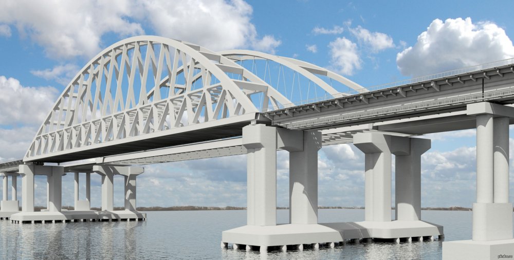 Мост Крым вектор