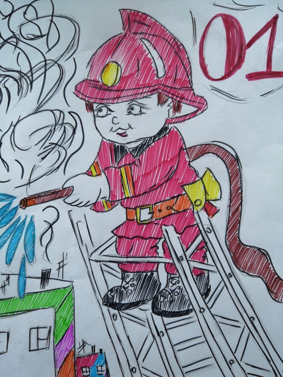 Пожарная ярмарка рисунки
