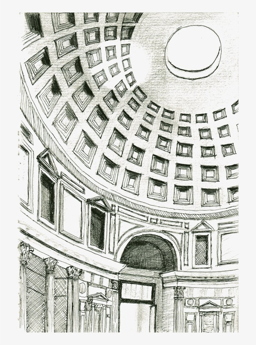 Пантеон в Риме скетч