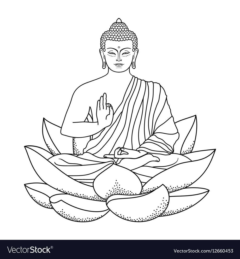 Буддизм рисунок