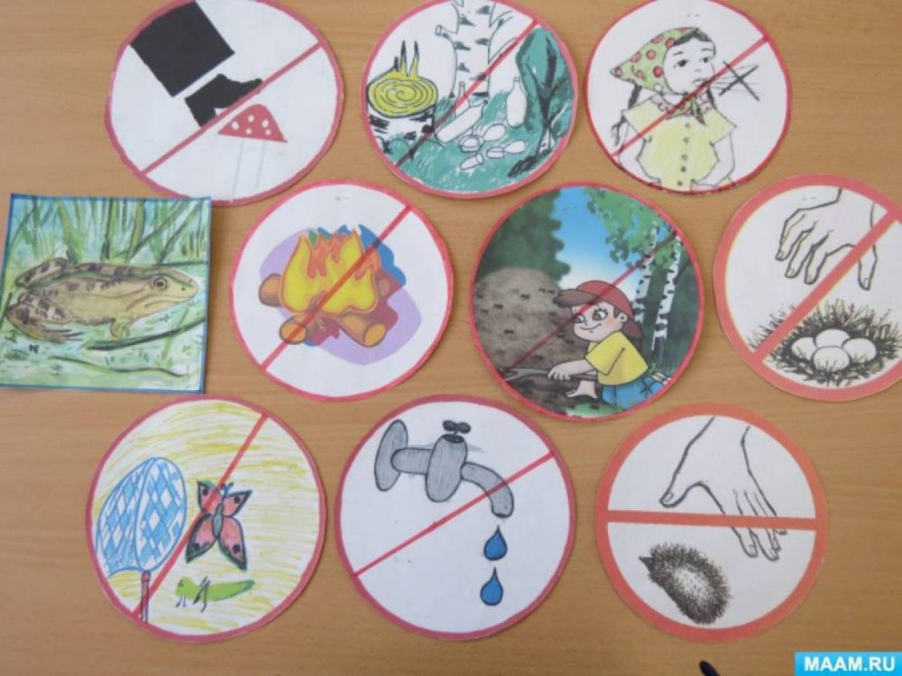 Экологические знаки для детей