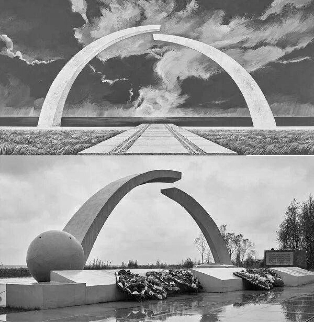 Монумент прорыв блокады Ленинграда