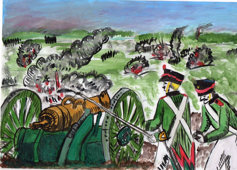 Бородинская битва иллюстрация 5 класс
