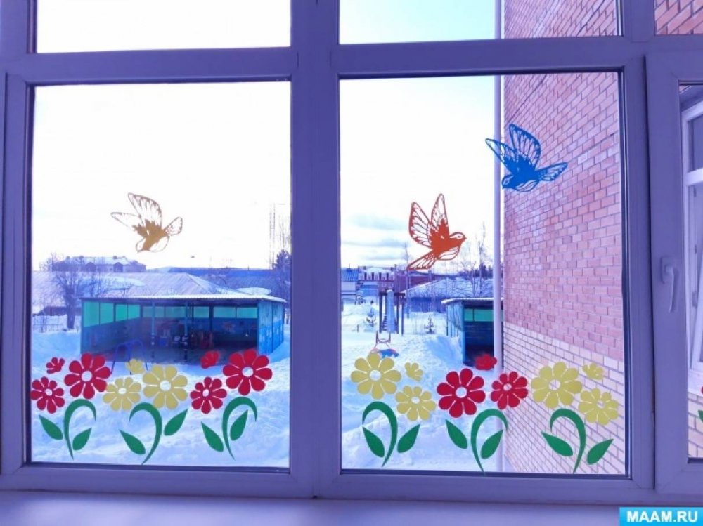 Весна на окне в детском саду