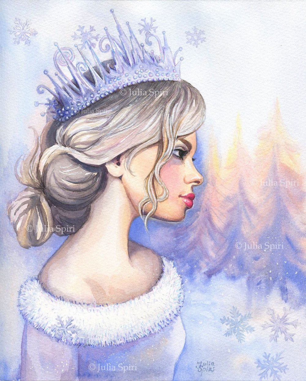 Портрет королевы зимы
