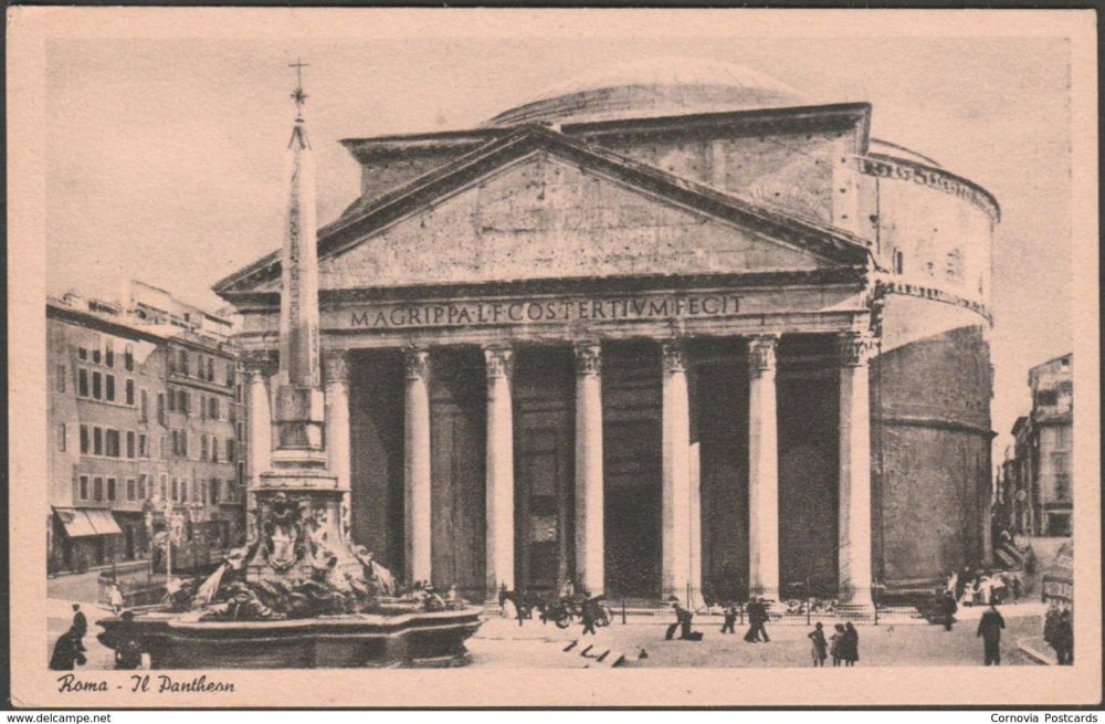 Пантеон в Риме картина