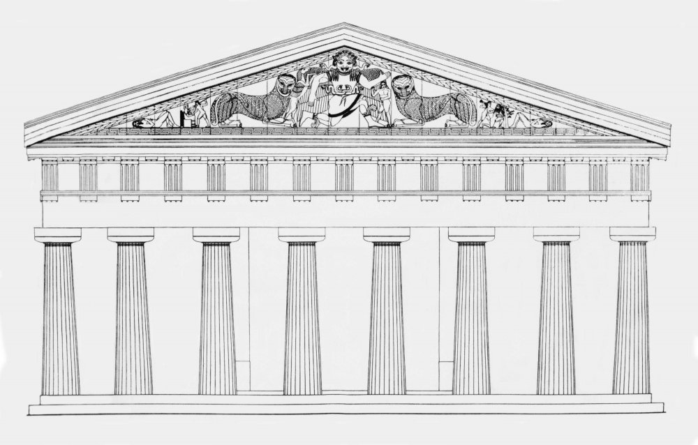 Архитектура древней Греции храм Артемиды