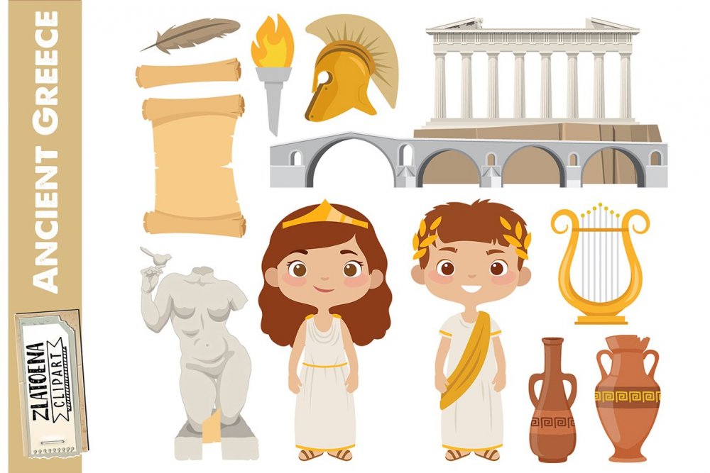 Дети в древней Греции