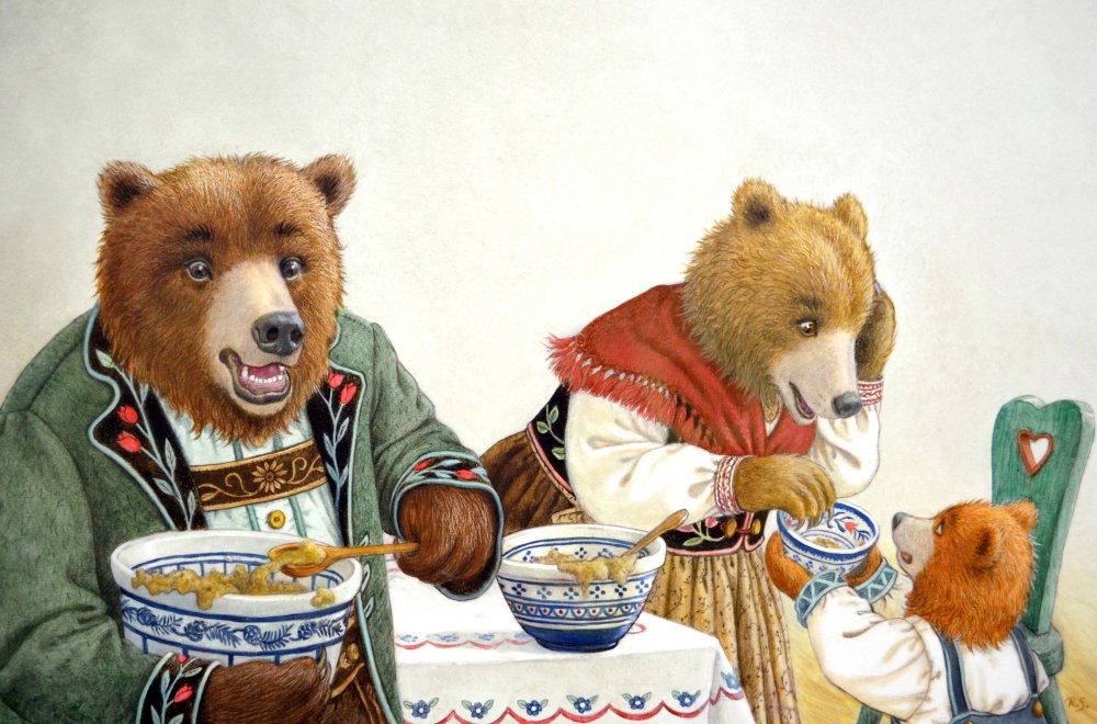 Медведь Михайло Иванович из сказки три медведя
