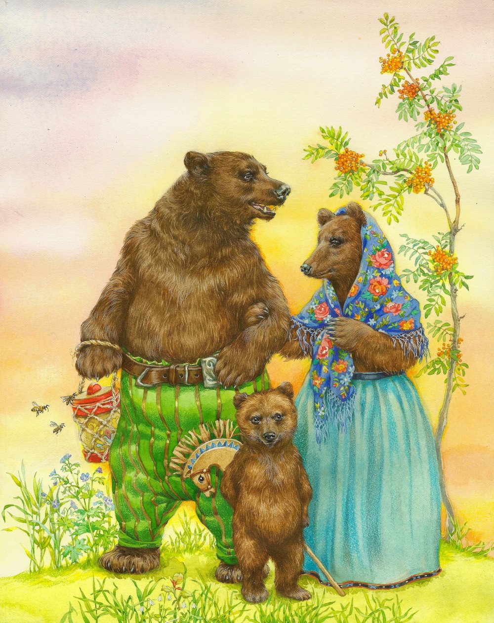 Л.Н.Толстого «три медведя»?