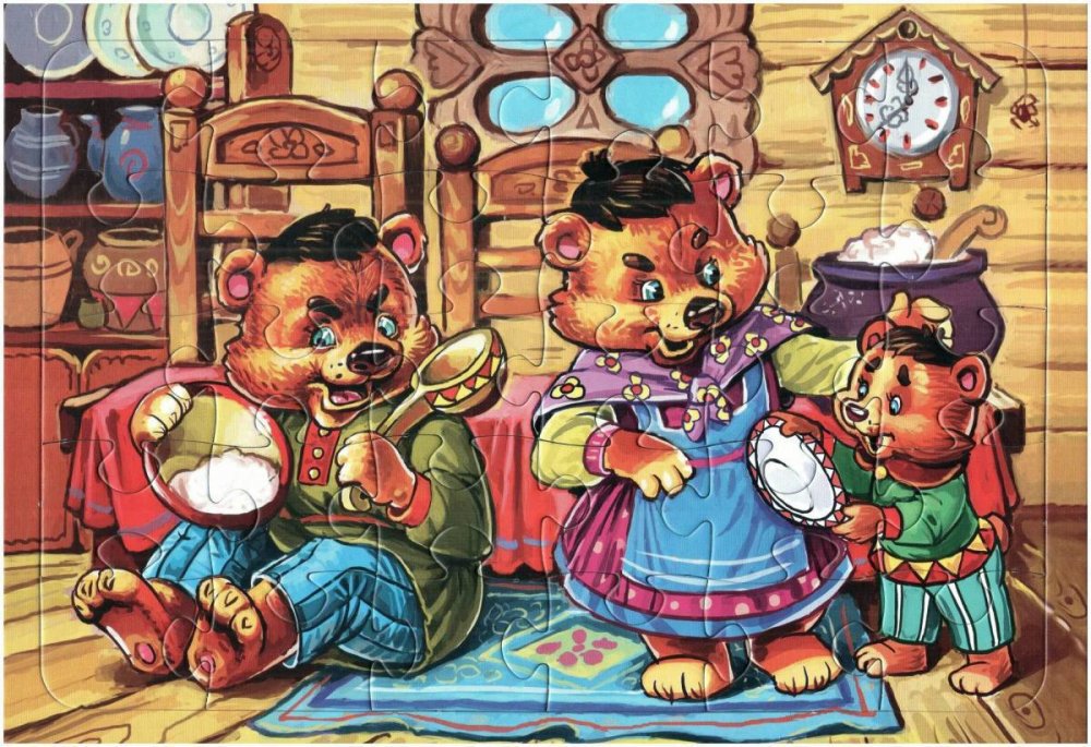 Сказки для детей три медведя
