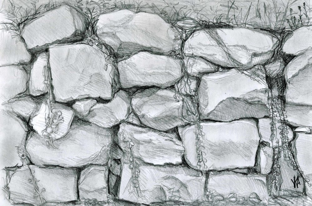 Рисунки на камнях
