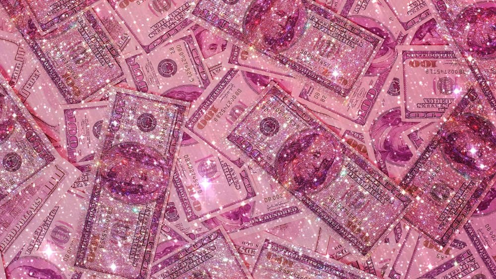 Розовые деньги Эстетика