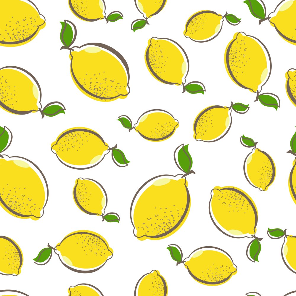 Лимон паттерн вектор