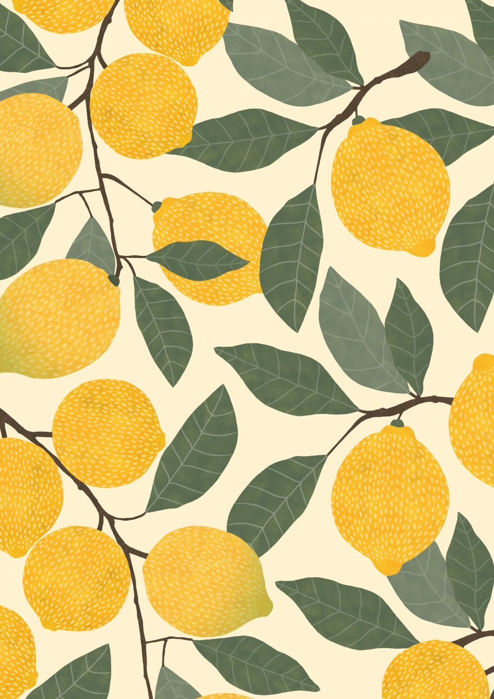Лимоны pattern