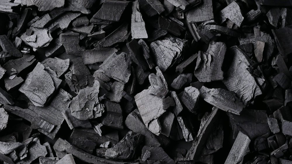 Древесный уголь текстура