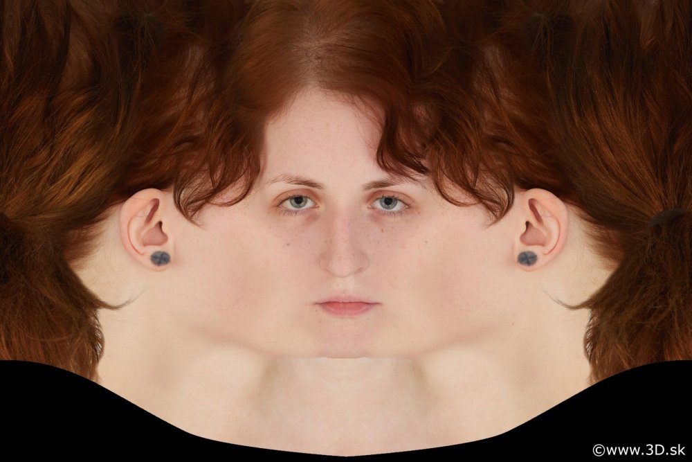 Текстура лица женщины