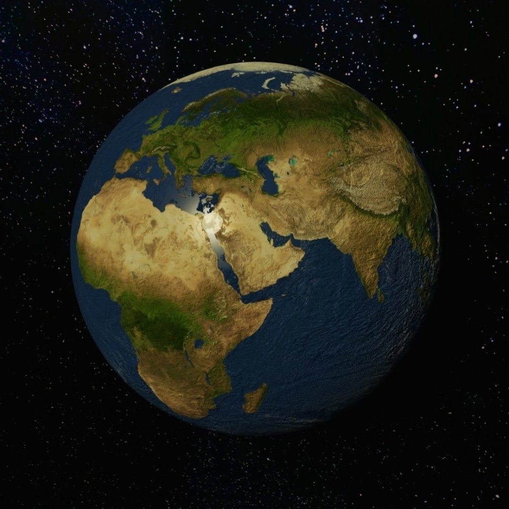 Планета земля 3d