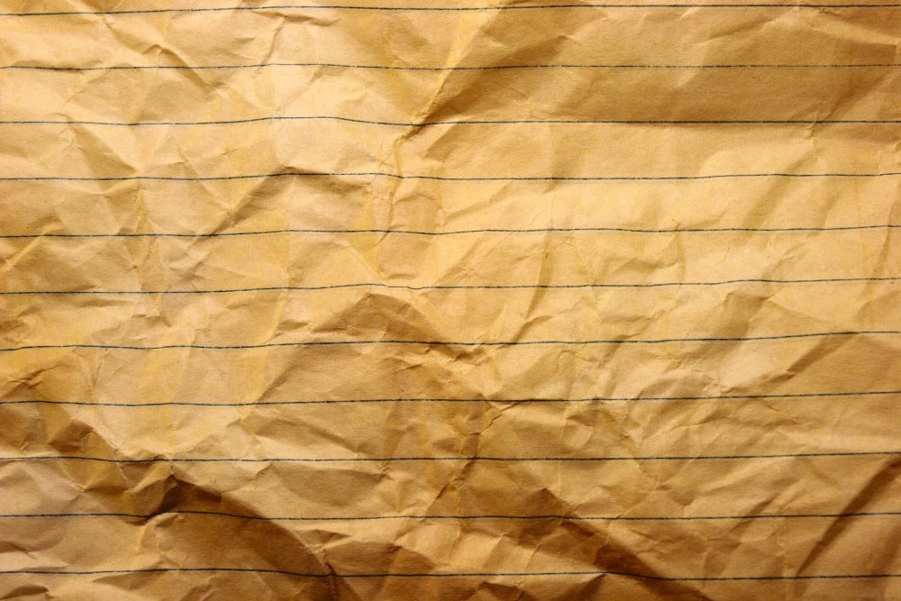 Текстура помятой бумаги