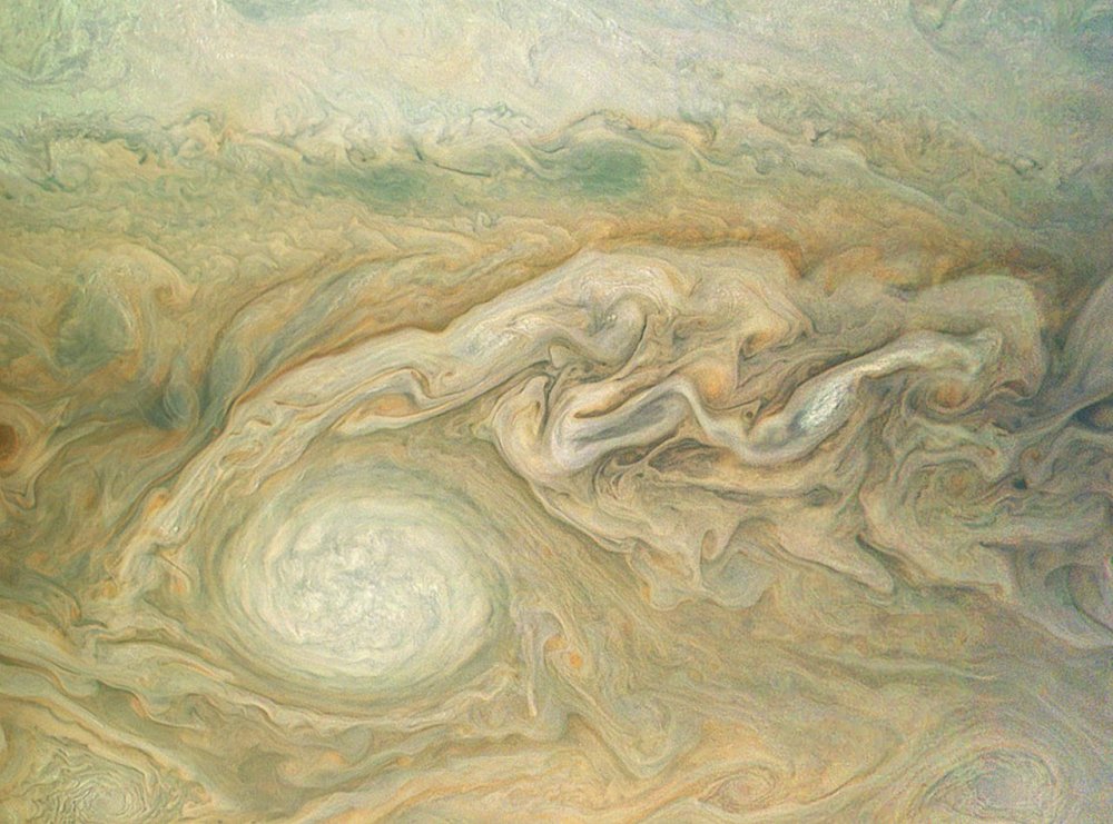 Карта поверхности Юпитера
