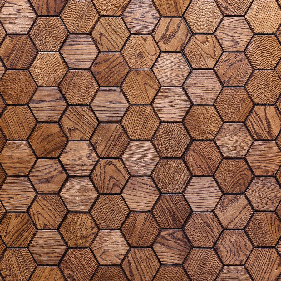 Стеновые панели соты Hexagon
