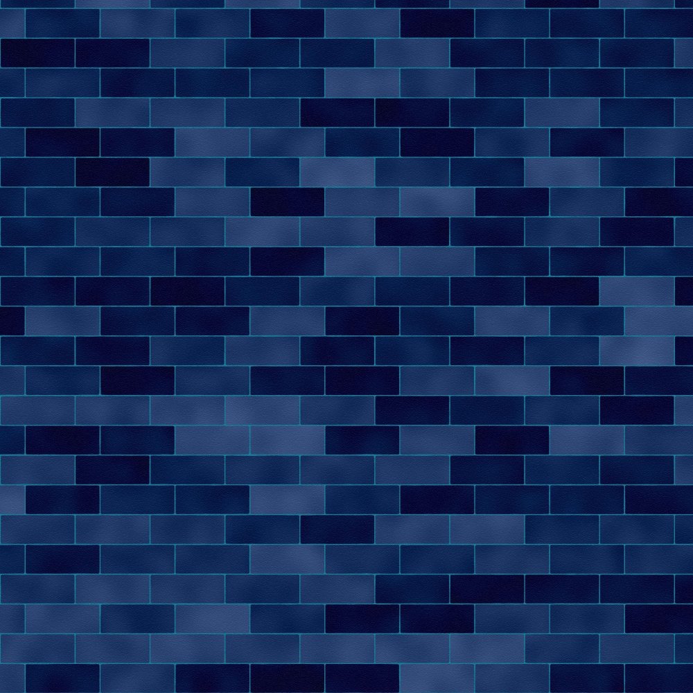 Мозаика темно синяя