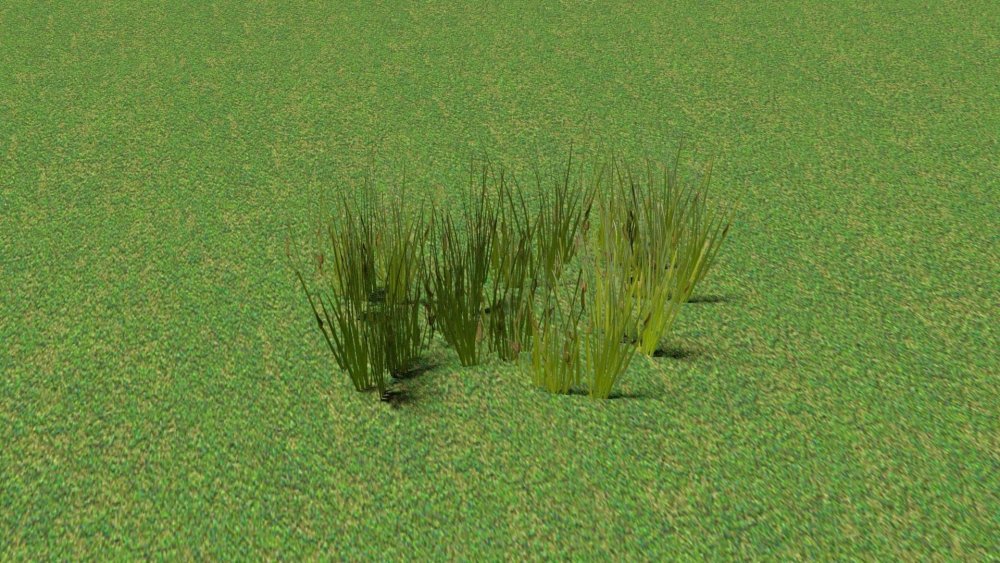 Текстура травы для Blender