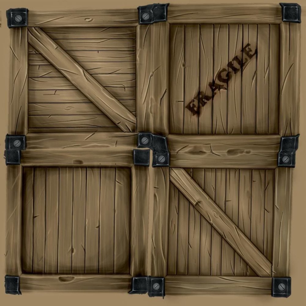 Ящик Wooden Crate