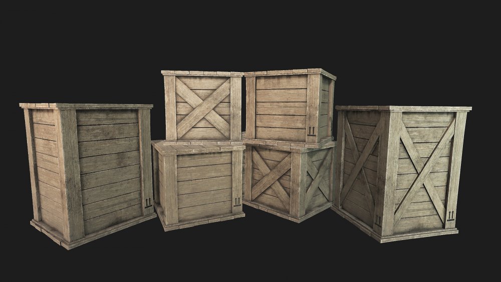 Half Life Wooden Crate