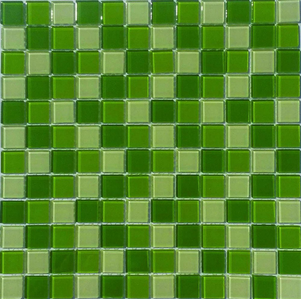 Плитка мелкая зеленая