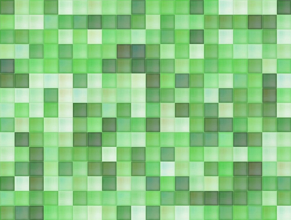 Мозаика светло зеленая