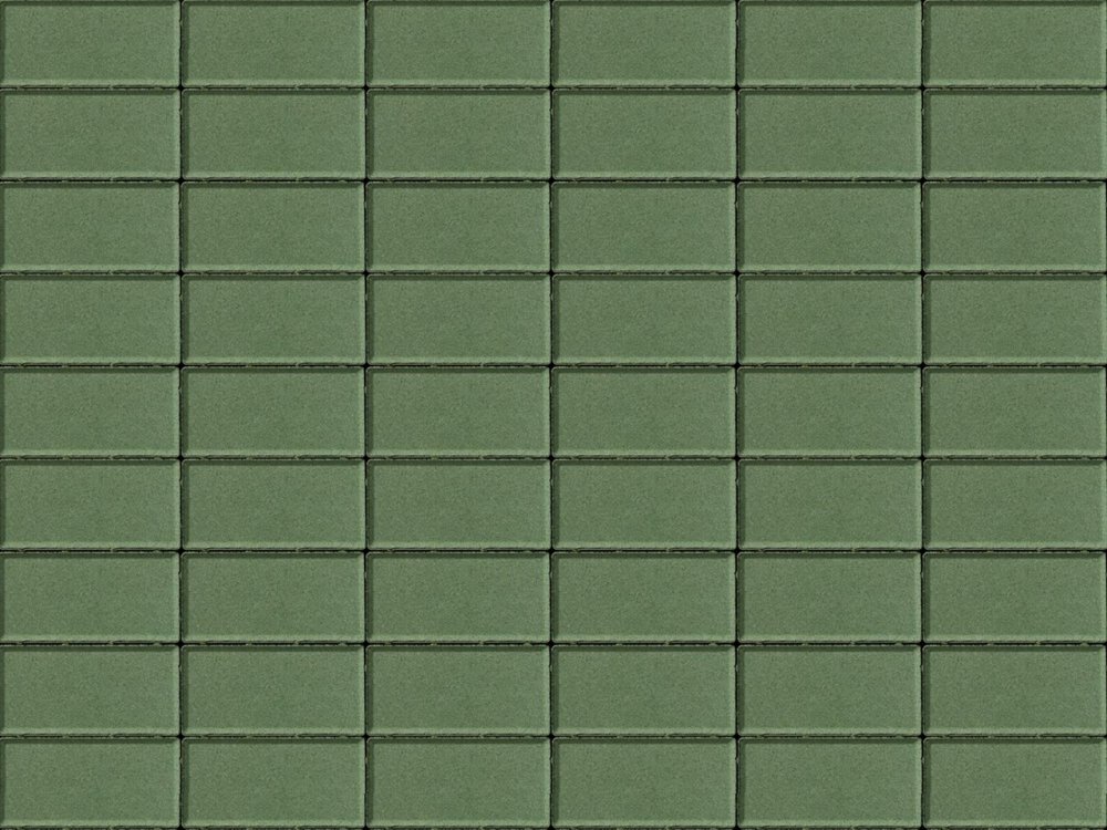 Браер зеленая плитка