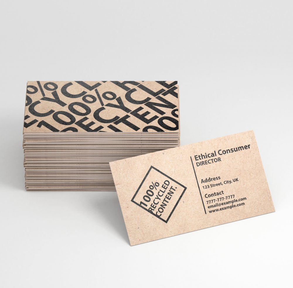 Дизайнерская бумага для визиток