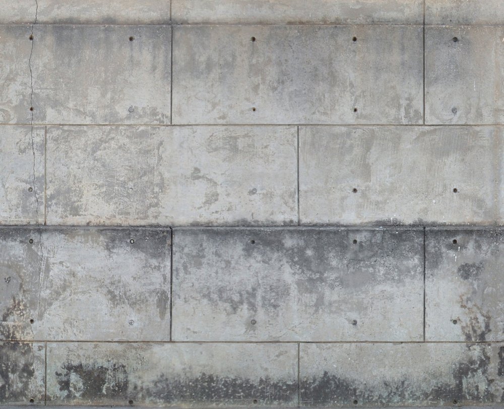 Стена сбоку бетон