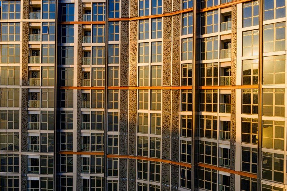 Окна высотных зданий