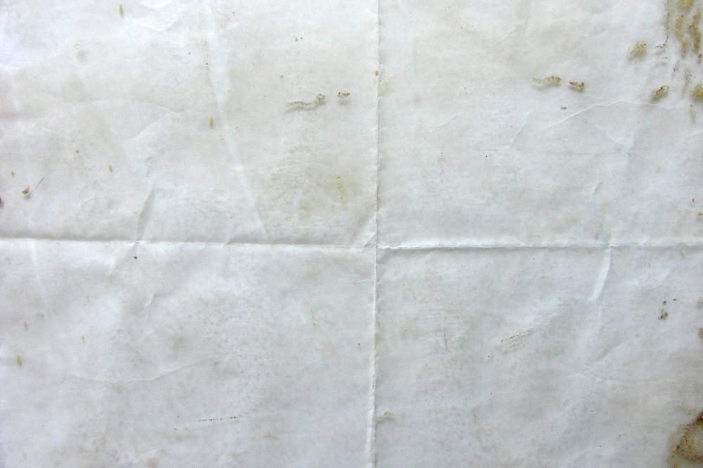 Текстура бумаги с заломами