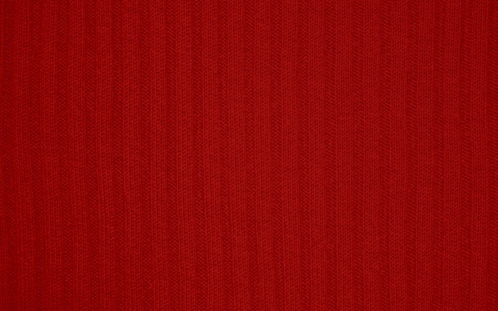 Красная вязаная ткань