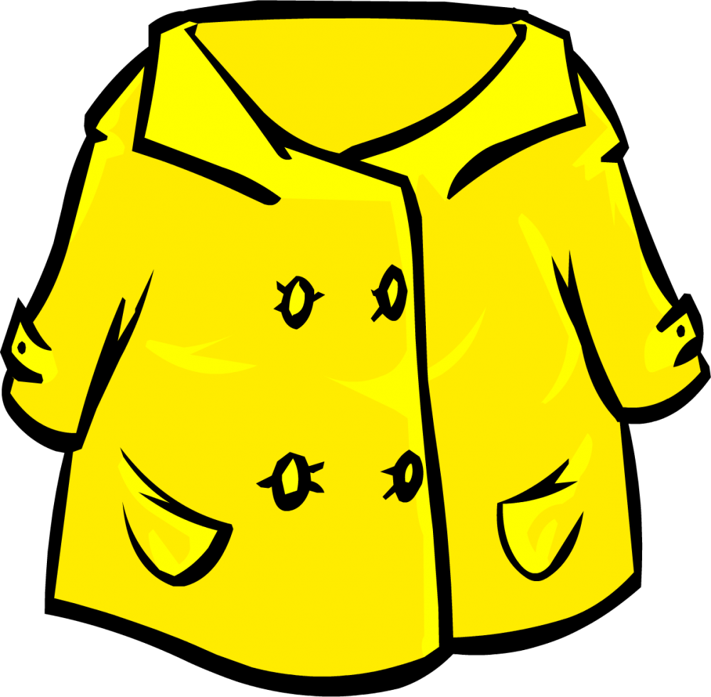 Yellow Raincoat плащ