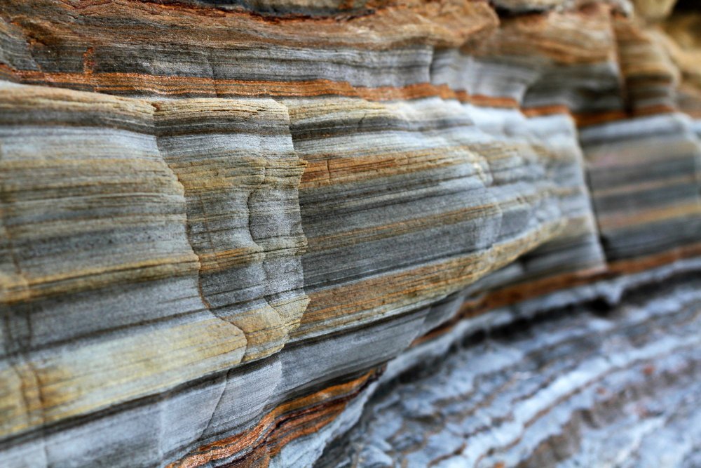 Геология слоистый песчаник