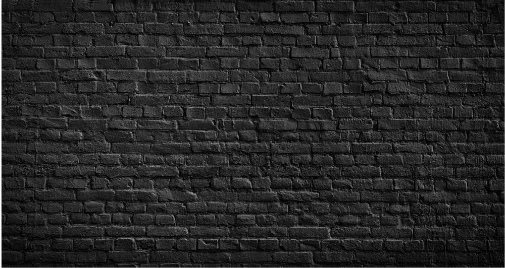 Темный кирпич стена